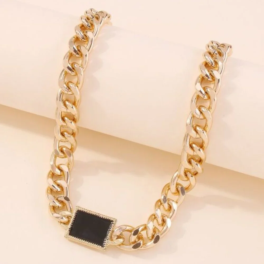 Contempoary Chain Necklace - Picture 4 of 4